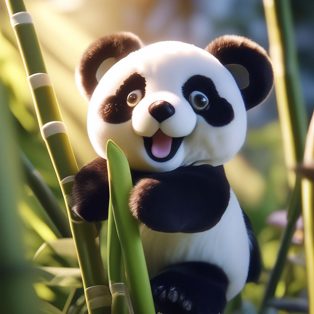 Chi Chi the Brave Adventurer - Panda Plush Toy