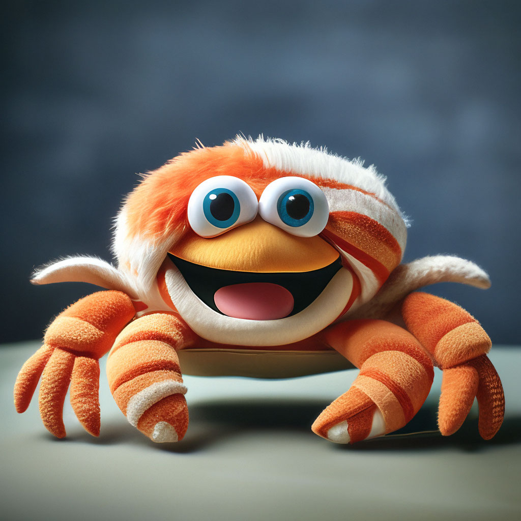 Cora the Colorful Claw - Crab Plush Toy